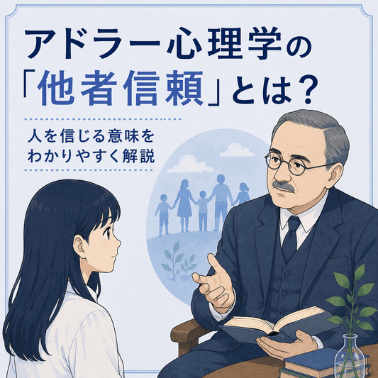 アドラー心理学の「他者信頼」とは？人を信じる意味をわかりやすく解説