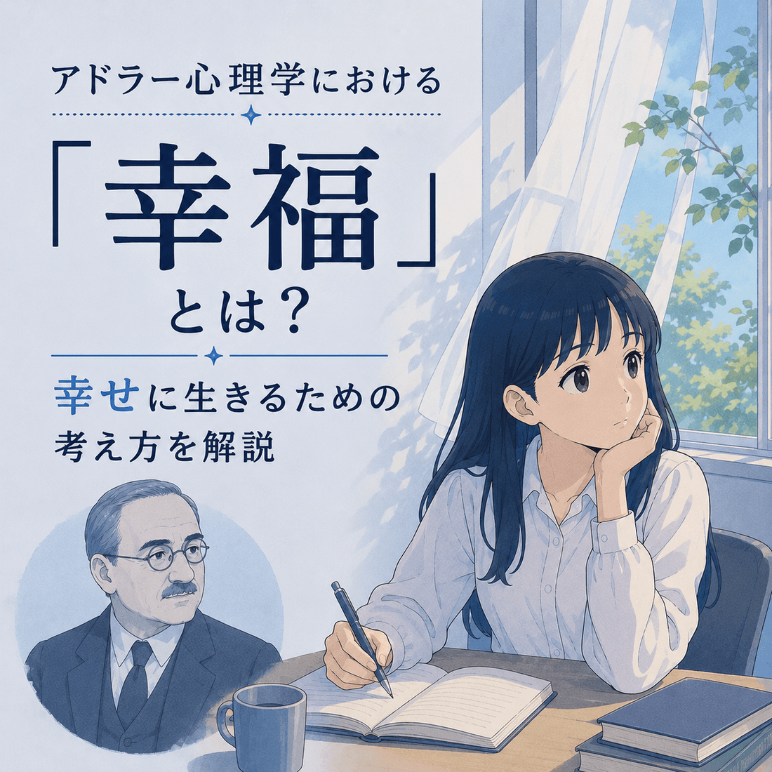 アドラー心理学における「幸福」とは？幸せに生きるための考え方を解説