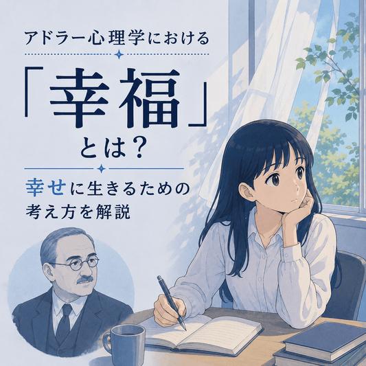アドラー心理学における「幸福」とは？幸せに生きるための考え方を解説