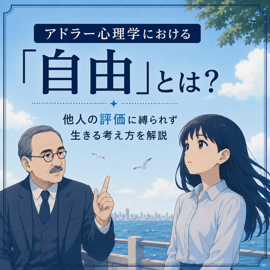 アドラー心理学における「自由」とは？他人の評価に縛られず生きる考え方を解説